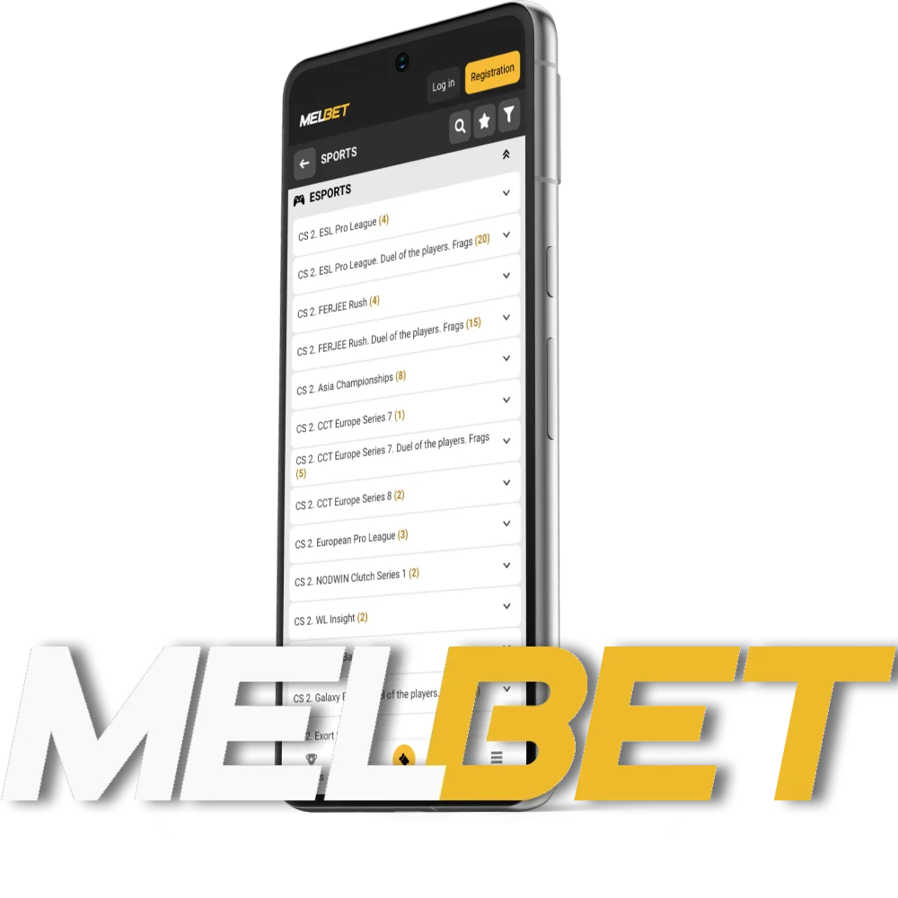 Discover esports betting on the official Melbet website.