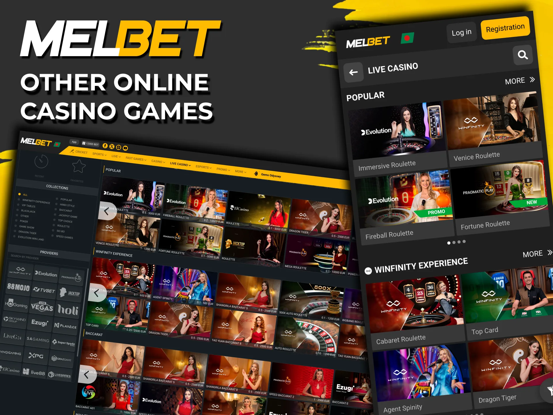 Melbet hosts thousands of games for Bangladeshi players.