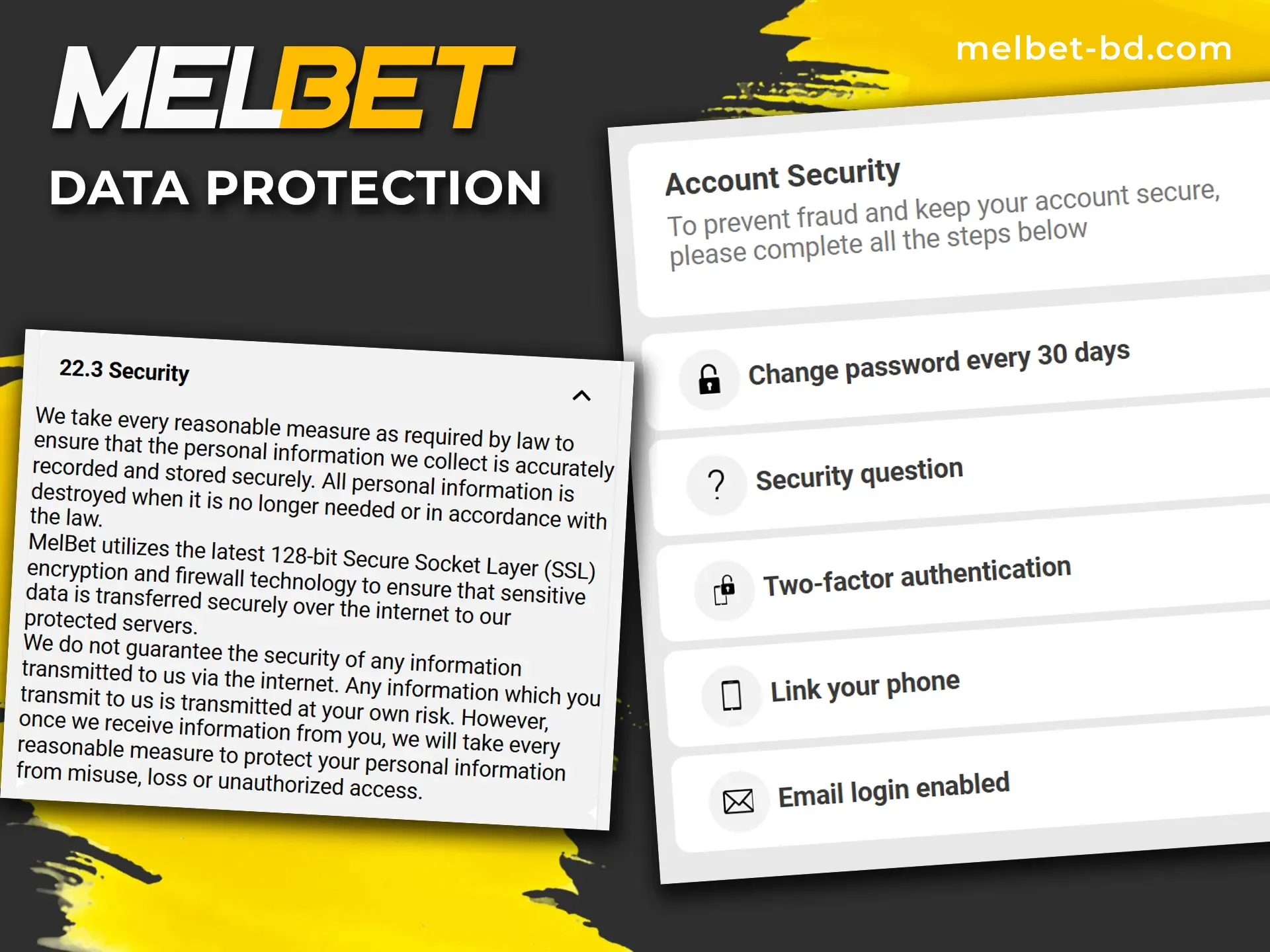 Find out how your data is protected at Melbet Bangladesh.